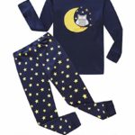 Little Girls Pajamas 100% Cotton Long Sleeve Pjs Toddler Clothes Kids Sleepwear Shirts