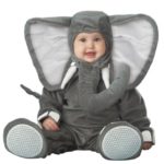 InCharacter Costumes Baby’s Lil’ Elephant Costume, Grey, Medium/12-18 Months