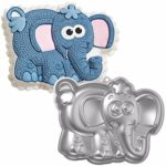 Anodized Aluminum Cartoon Elephant 3D Cake Mold Cookware Cake Pan Dining Bar Cake Decorating Fondant Mold for Anniversary Party