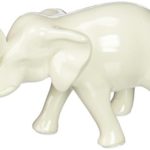 Home Decor Sleek White Elephant Figurine