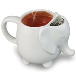 White Elephant Tea Ceramic Mug – Holds 15 Ounces – High Heat Resistant