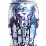 Williamson Painterly Winter Tea Elephant Caddy – 40 Earl Grey Teabags