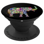 Colorful Elephant Phone Accessory – PopSockets Grip and Stand for Phones and Tablets