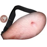 Dad Bag 3D Beer Belly Waist Pocket Funny Gag Gifts for Christmas, White Elephant Gift Exchange