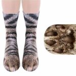 Funny Animal Paw Socks Gag Gifts for White Elephant Gift Exchange