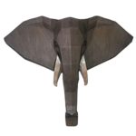 Comfy Hour 7″ Elephant Single Coat Hook Clothes Rack Decorative Wall Hanger