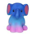 Clearance Sale!DEESEE(TM)Squishy Jumbo Galaxy Elephant Soft Slow Rising Cream Scented Stress Relief Toy