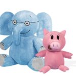 Elephant 7″ & Piggie 5″ Soft Toys