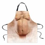 A AIFAMY Sexy Funny Men Aprons Naked Beer Belly Cooking Grilling BBQ Funny Gag Gifts for Christmas, White Elephant Gift Exchange