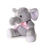Zanies Itty Bitty Dog Toys, Teeny Elephant, 3.5″