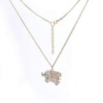 iLH Wishing Necklace,Women Rhinestones Elephant Crystal Pendant Necklace Romantic Jewelry Gift by ZYooh (Gold)
