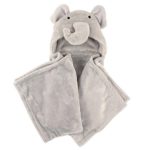 Hudson Baby Plush Hooded Blanket, Elephant