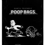 Donald Trump Dog Poop Pet Waste Bags Novelty Gag White Elephant Gift – Qty 50