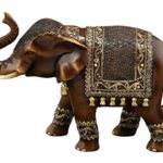 Deco 79 Polystone Elephant, 11 by 8-Inch