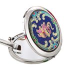 Indian elephant themed metal compact mirror (16 pack)