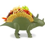 KidsFunwares TriceraTACO Taco Holder – The Ultimate Prehistoric Taco Stand for Jurassic Taco Tuesdays and Dinosaur Parties – Holds 2 Tacos – The Perfect Gift for Kids and Kidults that Love Dinosaurs