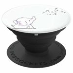 Baby Elephant blowing Dandelion Seedlings – PopSockets Grip and Stand for Phones and Tablets