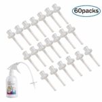 60 Pack Ear Wash Disposable Tips Ear Washer Replacement Tubes – Compatible with Doctor Easy™ Elephant and Rhino Ear Washers/Ear Wash/Wax-Rx™Systems