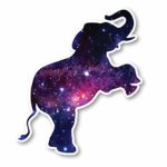 Elephant Jumping Sticker Galaxy Stickers – Laptop Stickers – 2.5″ Vinyl Decal – Laptop, Phone, Tablet Vinyl Decal Sticker S1244