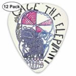 GailFranklinandCat Cage The Elephant Guitar Picks 12 Pack Premium Picks Sampler Includes Thin, Medium & Heavy Gauges