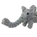 Pet Puppy Dog Cotton Rope Chew Toys for Teeth Cleaning, Elephant Design by Aduck