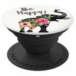 Optimistic Elephant – Phone Mount, Hand Holder Knob 6631 – PopSockets Grip and Stand for Phones and Tablets
