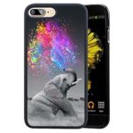 TPU Case For iPhone 7 Plus / iPhone 8 Plus, Thin Lightweight Printed Protection Cover Case, Elephant Customized Design Skin Cover iPhone 7 Plus / 8 Plus 5.5 inch