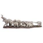 Comfy Hour Roaming Elephant Figurine Statue Sculpture By (Large)