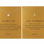 Hundred River Mountain Necklace with Message Card Gift Card (Silver Unicorn Necklace Elephant Necklace)