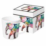 Paperproducts Design PPD 603319 Regalia Elephant Mug in Gift Box, 13.5oz, Multicolor
