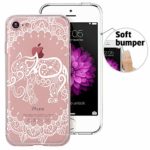 iPhone 8 Case, iPhone 7 Case, Doramifer Maya Series Protective Case Soft TPU Bumper [Shock-Absorption][Good Grip][Anti-Slip] 4.7 inch iPhone 8/iPhone 7 (Elephant)