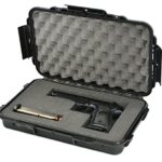 Waterproof Handgun Case Pistol Case Hard Case with Pre-cubed Foam the Elephant Elite EL012 Recommended for Any Gun of 11.5 Inches or Smaller, with Magazines
