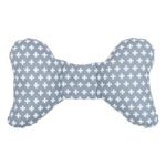 Original Baby Elephant Ears Head Support Pillow for Stroller, Swing, Bouncer, Changing Table, Car Seat, etc. (Grey Cross)