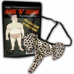 GearsOut Deluxe Junk n’ Trunk Novelty Elephant Underwear Animal Print Thong for Men One Size Fits Most Stocking Stuffer Ideas Dirty Santa Funny Valentine’s Day for Husband Boyfriend