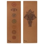 Valka Yoga Mat | Beautiful Eco Friendly Mat Made from Natural Rubber & Organic Cork | Anti Microbial + Free Carry Strap