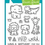 Lawn Fawn LF1413 Wild for you clear stamps
