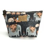 HUNGER Kiss Elephant Print Make-Up Cosmetic Bag Carry Case , 14 Patterns (P11417011)