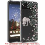 SYONER Ultra Slim Clear Phone Case Cover for Google Pixel 3a (5.6″, 2019) [Elephant]