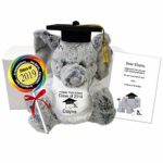 Graduation Elephant Gift Set – 11 inch Personalized Stuffed Elephant Class of 2019 Grad Gift