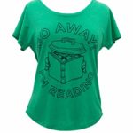 Out of Print Women’s Literary Book-Themed Dolman Sleeve Tee T-Shirt