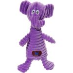 Charming Pet Squeakin’ Squiggles Elephant Toy – Tough & Durable Plush Squeaky Dog Toy for Awesome Pets