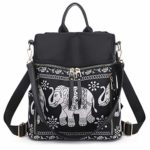 Women Backpack Purse Waterproof Travel Shoulder Handbags Elephant School Bag For Girls