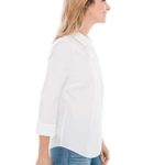 Chico’s Women’s No-Iron Cotton Stain-Shield Button-Up Easy Shirt