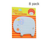 Sticky Notes, 16-Packs Self Sticky Notes in Different Shapes, Creative Self-Stick Notes Colorful Super Sticky Notes, Memo Notes for Students, Home, Office -Easy Post and Use (Animal) (elephant)