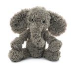 Jellycat Squiggle Elephant Stuffed Animal, Small, 9 inches