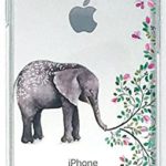 YogaCase InTrends Phone Case, Compatible with iPhone 8 Plus (Elephant Flowers)