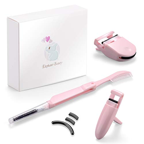Elephant Beauty Eyelash Curler Set with Plastic Eyelash Curler