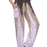 CHRLEISURE Elephant Hippie Harem Pants for Women – Boho Gypsy Beach Palazzo Indian Pants