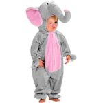 Adorable Toddler Elephant Costume (Size:2-4T/ 4T)