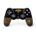Skinit Los Angeles Lakers Elephant Print PS4 Controller Skin – Officially Licensed NBA Gaming Decal – Ultra Thin, Lightweight Vinyl Decal Protection